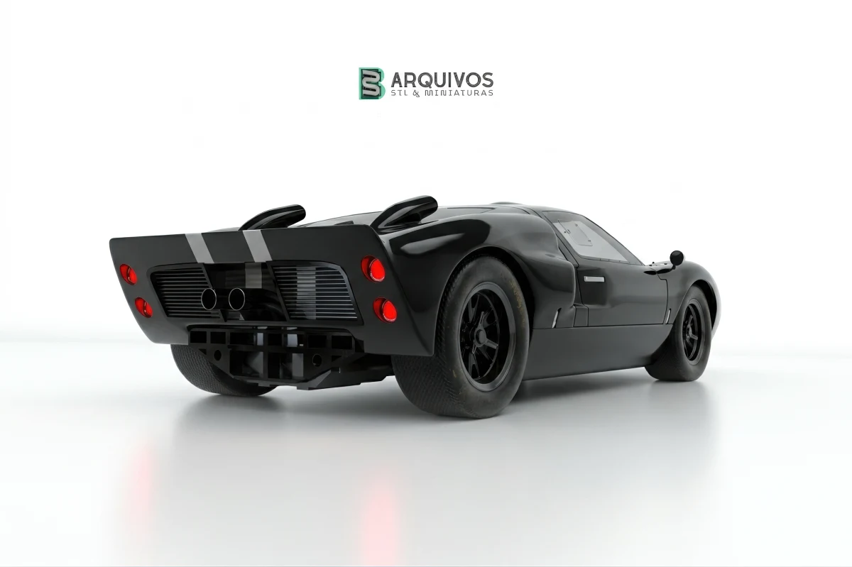 Modelo 3D STL - Ford Gt 40 MK2 — foto 2